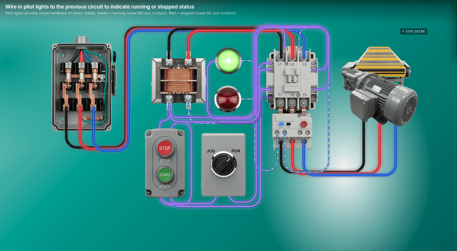 Selector Switch Jog